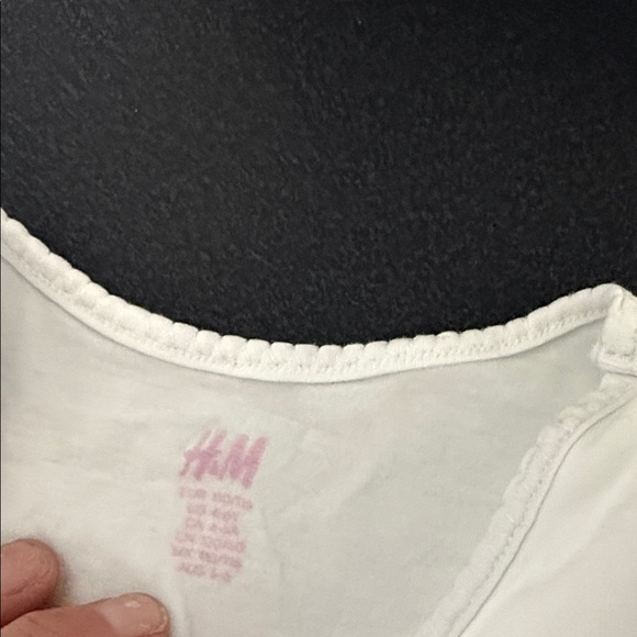 H&M White Kids Tank Top - Picture 2 of 2